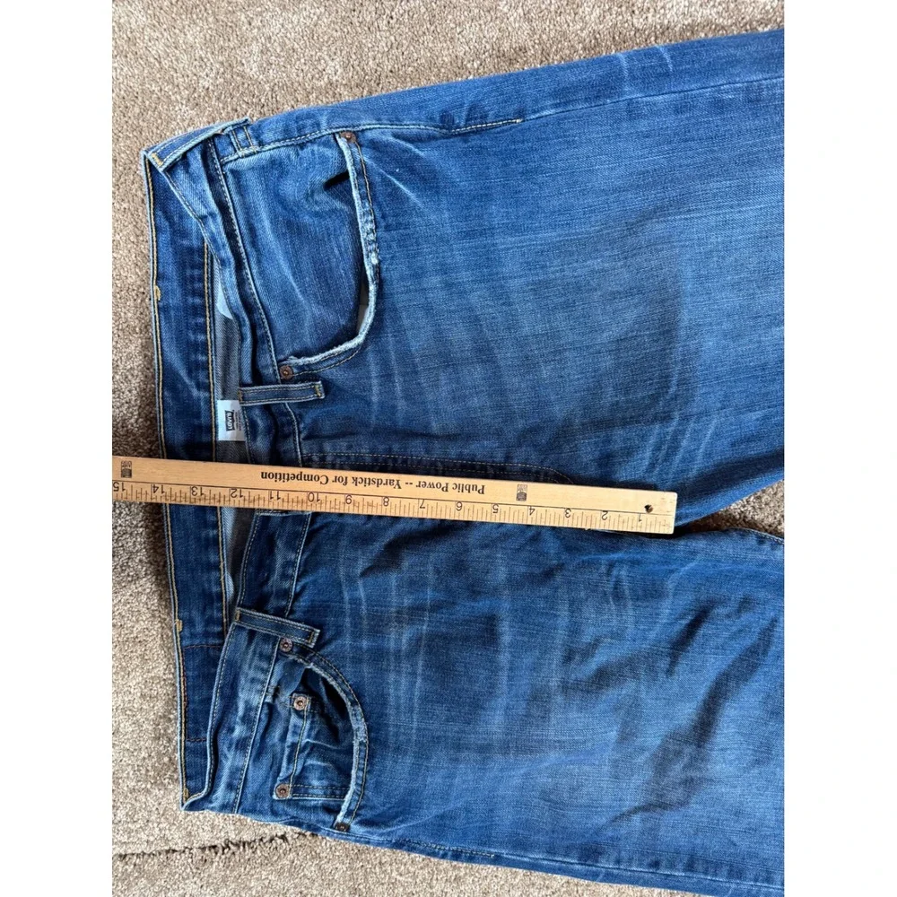 Levi's 501 Button Fly Jeans Mens Blue Denim Straight Leg Size‎ 38x34 Vintage Y2K